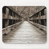 Wooden Bridge Mousepad Muismat (Voorkant)