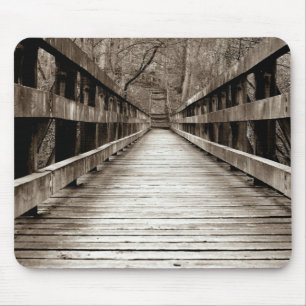 Wooden Bridge Mousepad Muismat