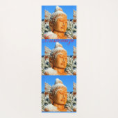 Wooden Buddha in Snow Thunder Cove Yogamat (Achterkant)