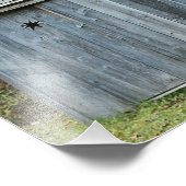 Wooden Buitenste foto's Foto Afdruk (Hoek)