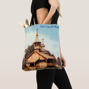 Wooden Canvas tas van de Russische kerk