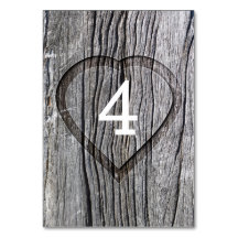 Wooden carboardbruiloft