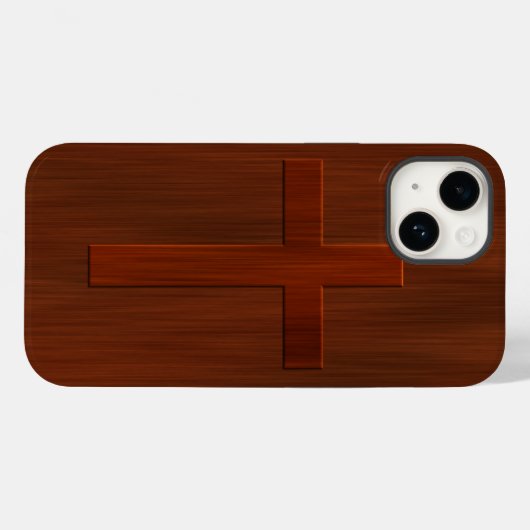 Wooden Church Pew Case-Mate iPhone Case (Achterkant (horizontaal))