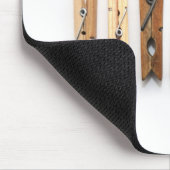 Wooden Clothespins Mousepad Muismat (Hoek)