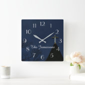  Wooden Cross, Klok, Persoonlijk Vierkante Klok (Huis)