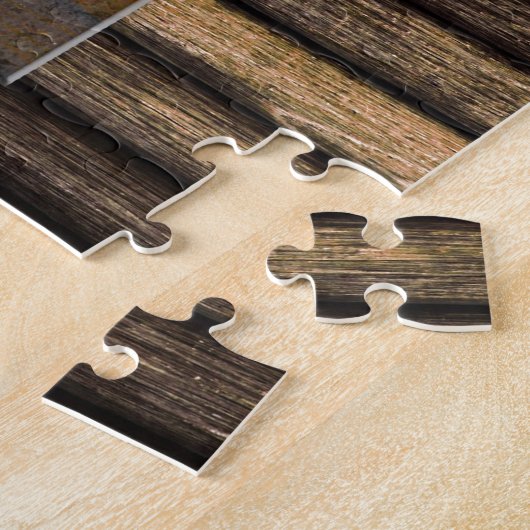 Wooden Cross Legpuzzel (Zijkant)