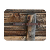 Wooden deur close-up, Californië Magneet (Horizontaal)