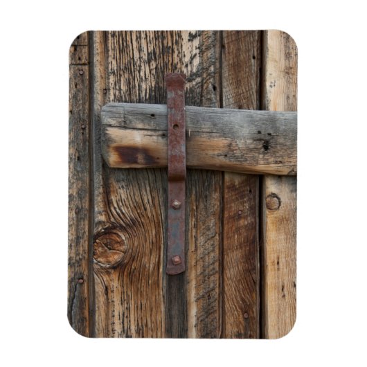 Wooden deur close-up, Californië Magneet (Verticaal)