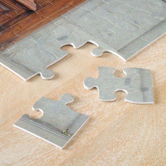 Wooden Doors in Madrid, Spanje Puzzle Legpuzzel (Zijkant)