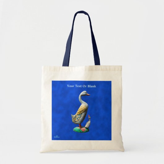 Wooden Duck Tote Bag (Voorkant)