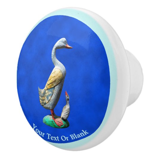 Wooden Ducks, weed Keramische Knop (Rechts)