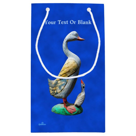 Wooden Ducks, weed Klein Cadeauzakje (Achterkant)