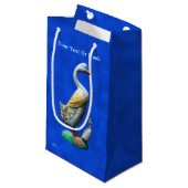 Wooden Ducks, weed Klein Cadeauzakje (Voorkant Gekanteld)