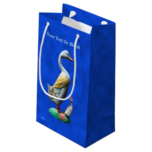 Wooden Ducks, weed Klein Cadeauzakje (Achterkant Gekanteld)