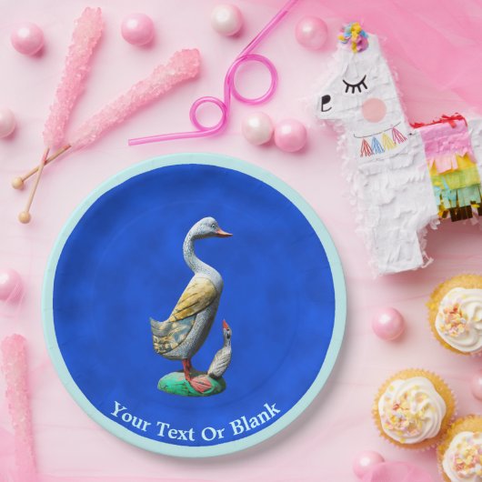Wooden Ducks, weed Papieren Bordje (Feest)