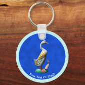 Wooden Ducks, weed Sleutelhanger (Voorkant)