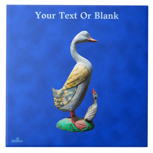 Wooden Ducks, weed Tegeltje (Voorkant)