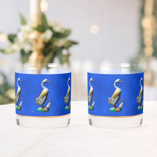 Wooden Ducks, weed Whisky Glas (Insitu (Huwelijk))