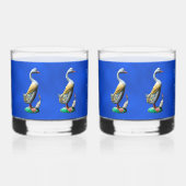 Wooden Ducks, weed Whisky Glas (Links)