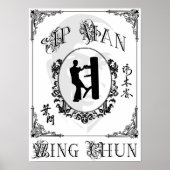 Wooden Dummy Form - Ip Man Wing Chun Poster (Voorkant)