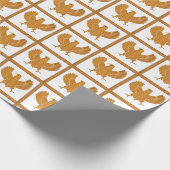 Wooden Eagle Cadeaupapier (Hoek)