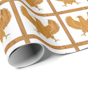Wooden Eagle Cadeaupapier