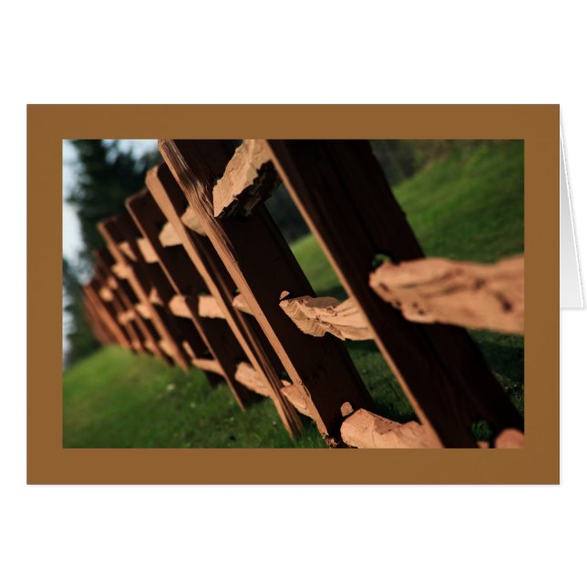 Wooden Fence (Voorkant Horizontaal)