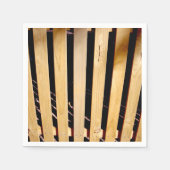 Wooden Fence Posts Servet (Voorkant)