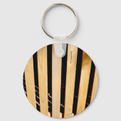 Wooden Fence Posts Sleutelhanger (Voorkant)