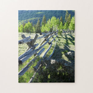 Wooden Fenceline Legpuzzel