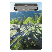 Wooden Fenceline Mini Klembord (Voorkant)