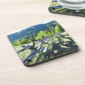 Wooden Fenceline Onderzetter (Linkerzijde)