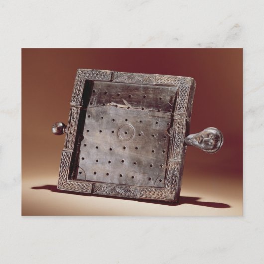 Wooden gaming board, Ballinderry, County Briefkaart (Voorkant)