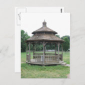Wooden Gazebo Briefkaart (Voorkant / Achterkant)