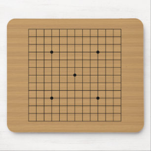 Wooden Go Board 13x13 Muismat