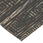 Wooden Greek Meander Pattern - Griekse sleutelvers Korte Tafelloper (Hoek)