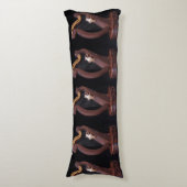 Wooden Harp Harmony Body Pillow Lichaamskussen (Voorkant Verticaal)