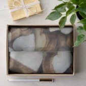 Wooden Hearts-ontkoppeling Tissuepapier (Geschenk)