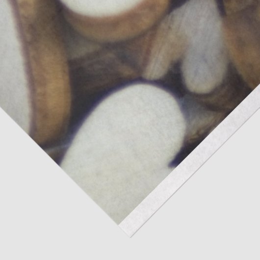 Wooden Hearts-ontkoppeling Tissuepapier (Detail)