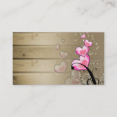 Wooden Hearts Visitekaartje (Achterkant)