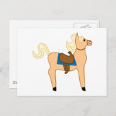 Wooden Horse Speelgoed Briefkaart (Voorkant / Achterkant)