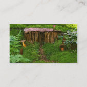 Wooden House Visitekaartje (Achterkant)