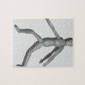 Wooden Human Mannequin Legpuzzel (Horizontaal)