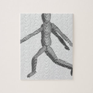 Wooden Human Mannequin Legpuzzel
