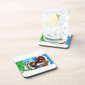 Wooden Jewelry Keepomwille Box Bier Onderzetter (Rechterzijde)