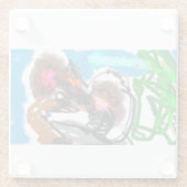 Wooden Jewelry Keepomwille Box Glazen Onderzetter (Achterkant)