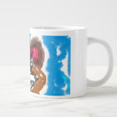 Wooden Jewelry Keepomwille Box Grote Koffiekop (Rechts)