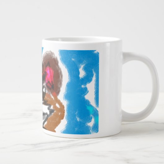 Wooden Jewelry Keepomwille Box Grote Koffiekop (Rechts)