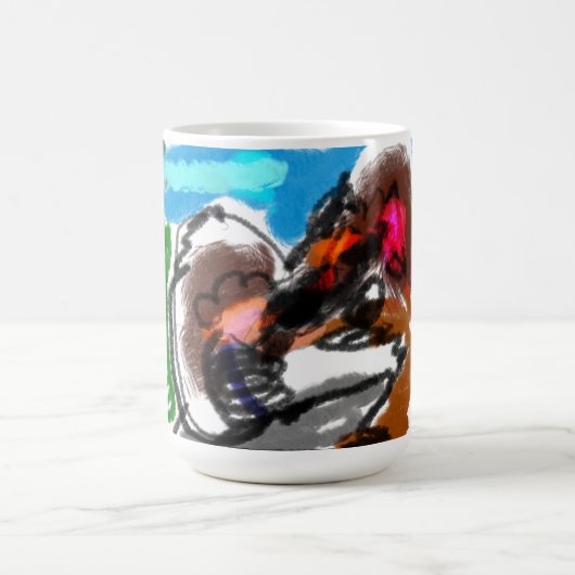 Wooden Jewelry Keepomwille Box Koffiemok (Center)