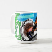 Wooden Jewelry Keepomwille Box Koffiemok (Voorkant links)